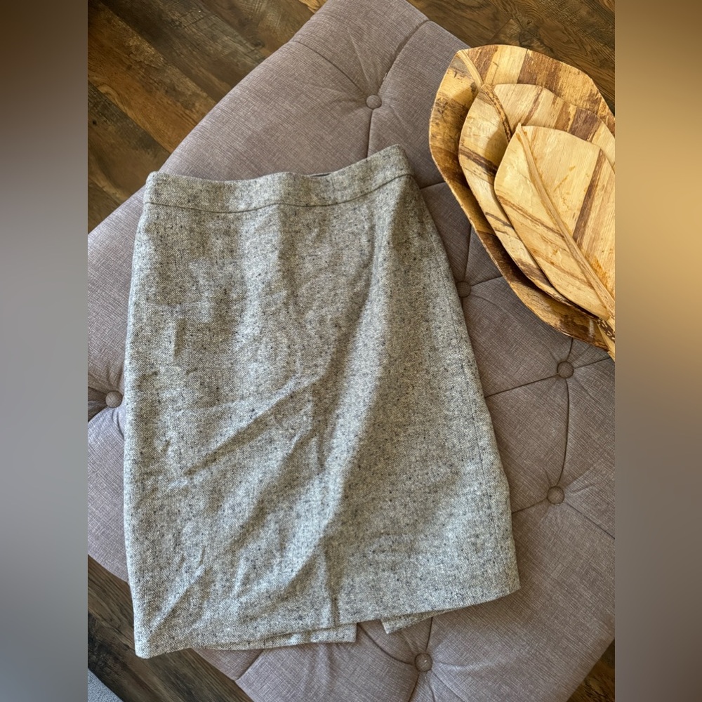 J.crew pencil skirt wool blend